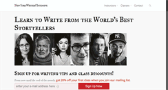 Desktop Screenshot of newyorkwritersintensive.com